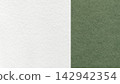 White paper texture two color background with olive green vertical split and copy space for template, banner, presentation 142942354