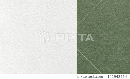 White paper texture two color background with olive green vertical split and copy space for template, banner, presentation White paper texture two color background with olive green vertical split and copy space for template, banner, presentation 142942354