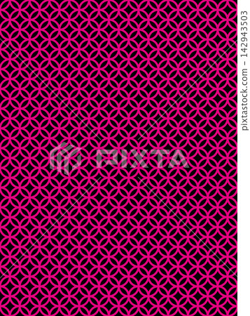 Pink and black Shippo (seven treasures) pattern background Pink and black Shippo (seven treasures) pattern background 142943503
