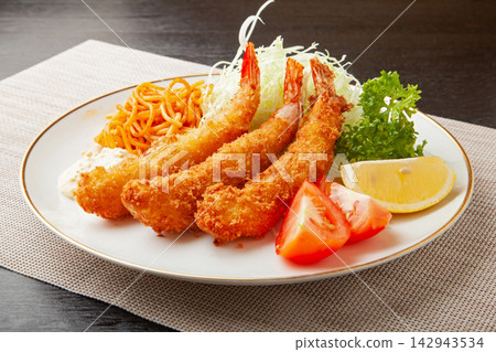 Fried Shrimp Fried Shrimp 142943534