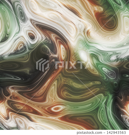 Green and Ochre Liquid Marble Seamless Pattern Fluid Texture Green and Ochre Liquid Marble Seamless Pattern Fluid Texture 142943563