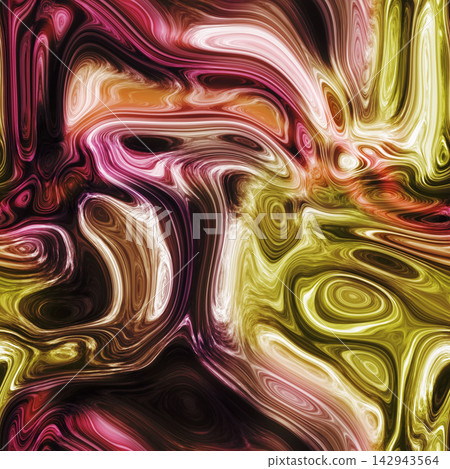 Vibrant Magenta and Yellow Fluid Marble Seamless Pattern Vibrant Magenta and Yellow Fluid Marble Seamless Pattern 142943564