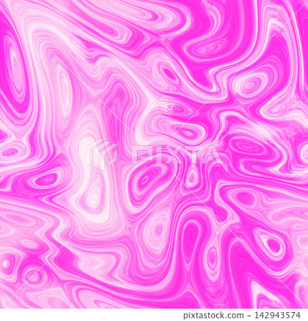 Neon Magenta Pink Fluid Marble Seamless Pattern Abstract Liquid Texture 142943574