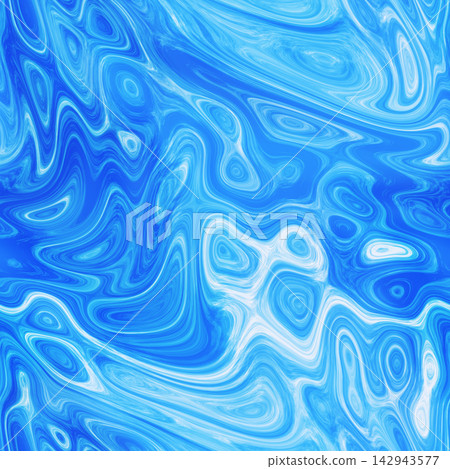 Cobalt Blue Fluid Marble Seamless Pattern Liquid Ocean Waves Texture Cobalt Blue Fluid Marble Seamless Pattern Liquid Ocean Waves Texture 142943577