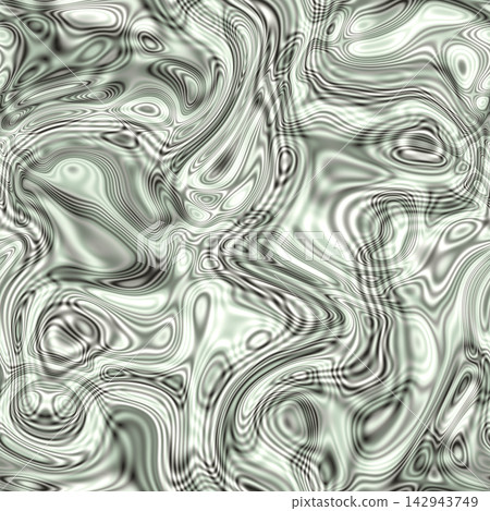 Silver Pearl Fluid Liquid Marble Waves Seamless Metal Pattern Silver Pearl Fluid Liquid Marble Waves Seamless Metal Pattern 142943749