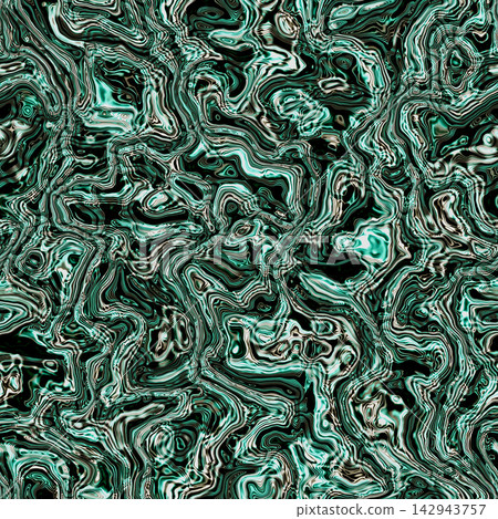 Dark Emerald Green Liquid Marble Veins Seamless Metallic Texture Dark Emerald Green Liquid Marble Veins Seamless Metallic Texture 142943757