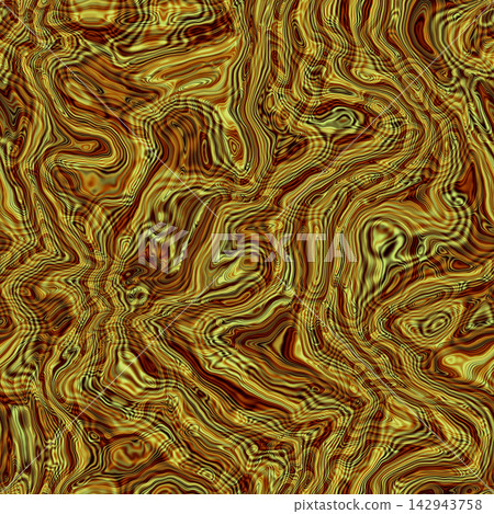 Intricate Liquid Bronze Gold Wave Texture Seamless Marble Pattern Intricate Liquid Bronze Gold Wave Texture Seamless Marble Pattern 142943758