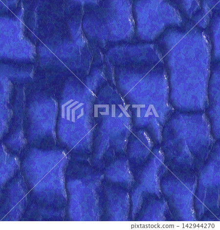 Deep Blue Organic Alien Skin Seamless Texture Deep Blue Organic Alien Skin Seamless Texture 142944270