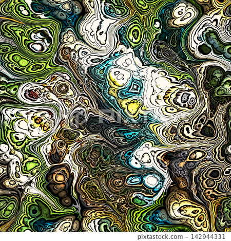 Psychedelic Malachite Swirl Fluid Texture Psychedelic Malachite Swirl Fluid Texture 142944331