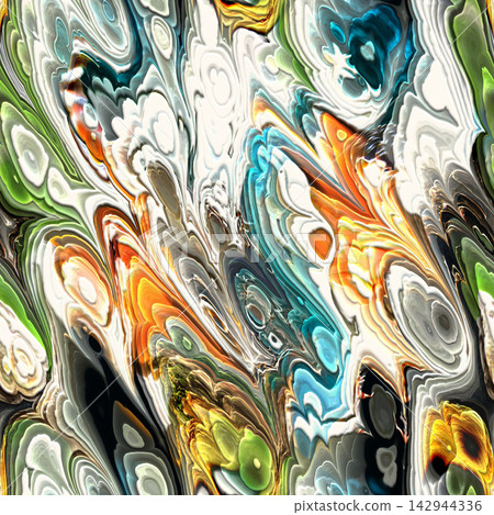 Dynamic Liquid Mineral Swirl Abstract Texture 142944336