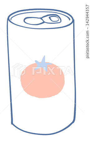 Illustration of a tomato juice can Illustration of a tomato juice can 142944357