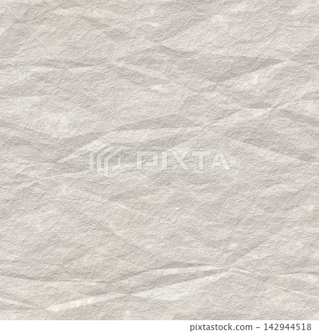 White Creased Paper Wrinkled Texture Seamless Background 142944518
