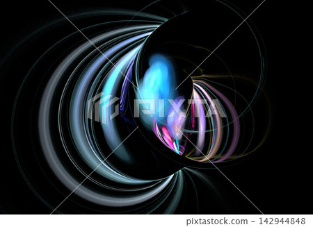 Crazy mystical coloured light effects. Incredible combinations of abstract light lines Crazy mystical coloured light effects. Incredible combinations of abstract light lines 142944848