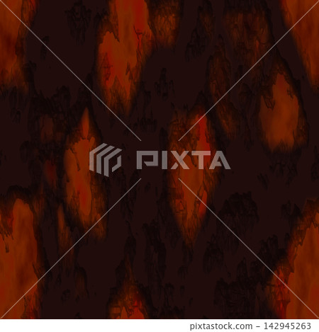 Dark Volcanic Magma Seamless Background Texture 142945263