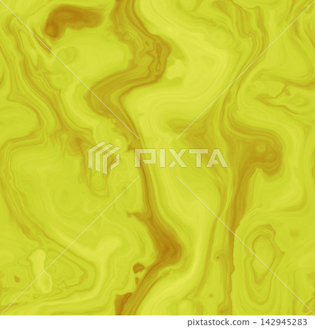 Bright Yellow Agate Stone Texture and Fluid Marble Pattern 142945283