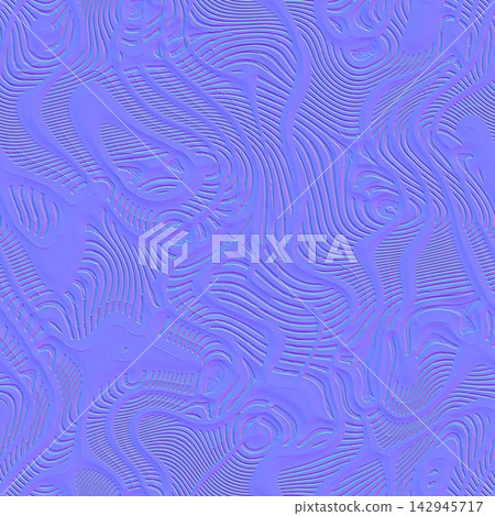 Striated Bio Mech Flow Normal Map Texture Striated Bio Mech Flow Normal Map Texture 142945717