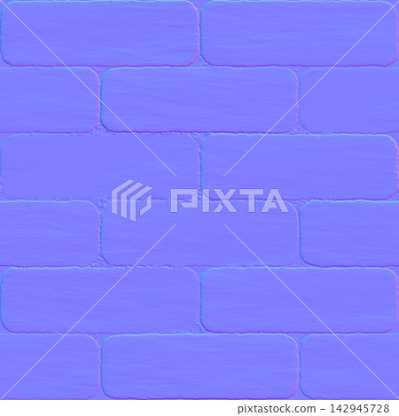 Large Brick Masonry Facade Seamless Normal Map Large Brick Masonry Facade Seamless Normal Map 142945728
