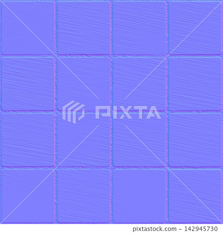 Brushed Square Ceramic Tiles Seamless Normal Map Brushed Square Ceramic Tiles Seamless Normal Map 142945730