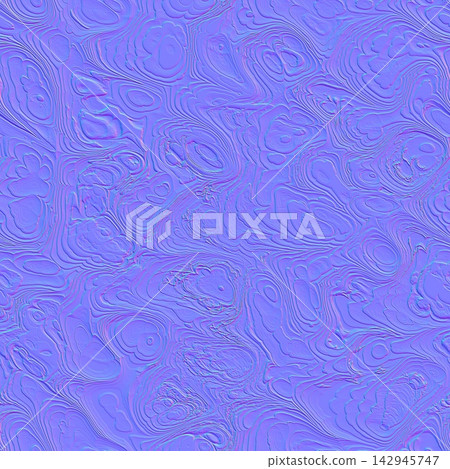 Fluid Topographic Swirls Seamless Normal Map Texture Fluid Topographic Swirls Seamless Normal Map Texture 142945747