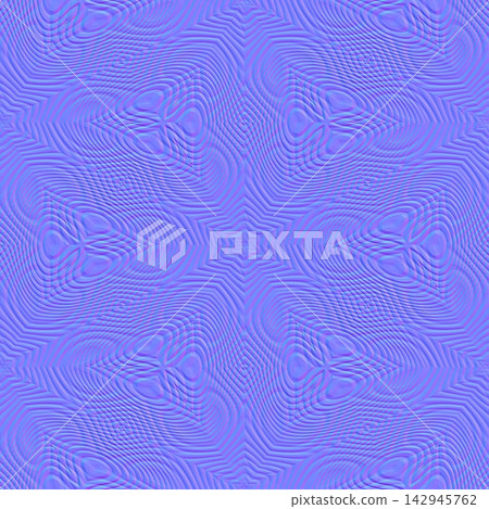 Symmetrical Guilloche Rosette Normal Map Texture Symmetrical Guilloche Rosette Normal Map Texture 142945762