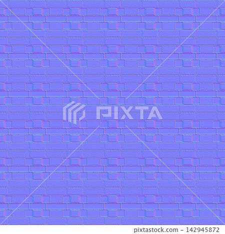 Dense Subway Brick Wall Seamless Normal Map Texture Dense Subway Brick Wall Seamless Normal Map Texture 142945872