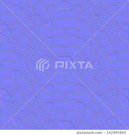 Radial Wood Slats Hexagonal Parquet Seamless Normal Map Radial Wood Slats Hexagonal Parquet Seamless Normal Map 142945893