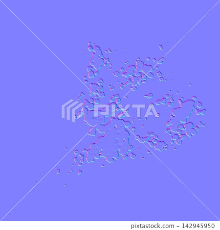 Liquid Droplets Splatter Puddle Normal Map 142945950