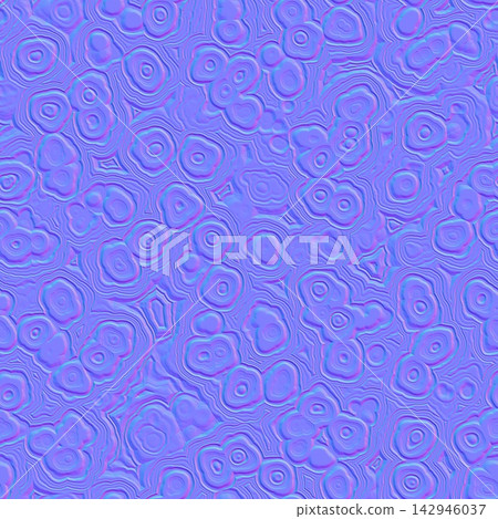 Seamless Agate Mineral Slice Normal Map Texture 142946037