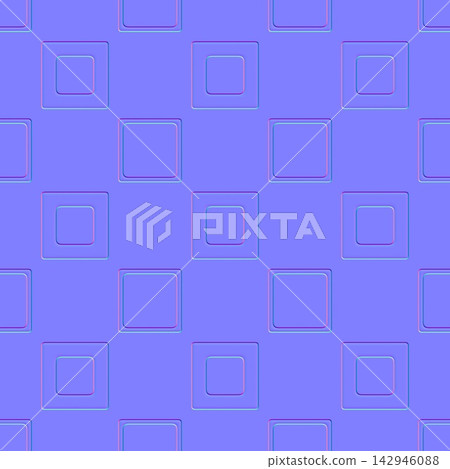 Modern Inset Square Wall Panels Seamless Normal Map Modern Inset Square Wall Panels Seamless Normal Map 142946088
