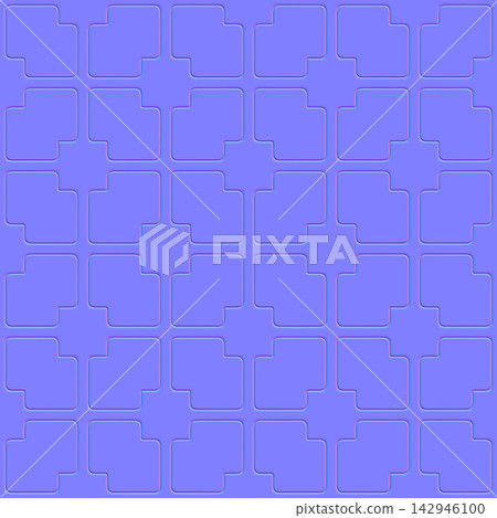 Modern Stepped Geometric Wall Tiles Seamless Normal Map Modern Stepped Geometric Wall Tiles Seamless Normal Map 142946100