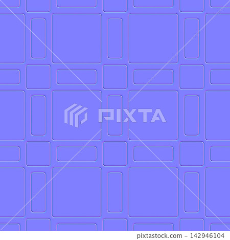 Modern Tartan Grid Wall Panels Seamless Normal Map Modern Tartan Grid Wall Panels Seamless Normal Map 142946104