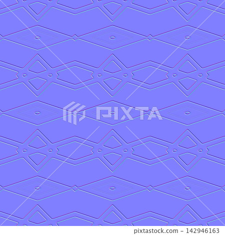Modern Geometric Diamond Wall Panels Seamless Normal Map Modern Geometric Diamond Wall Panels Seamless Normal Map 142946163