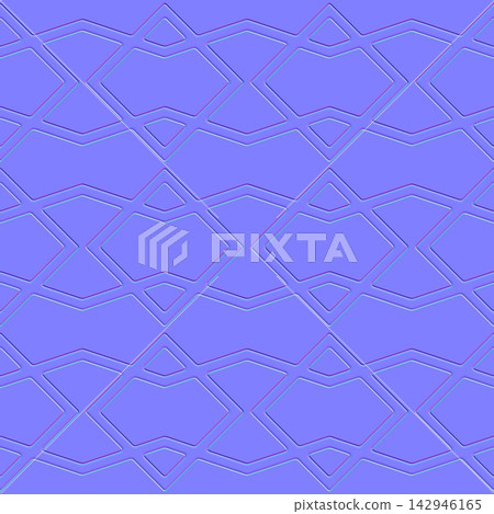 Interlocking Hourglass Diamond Tiles Seamless Normal Map Interlocking Hourglass Diamond Tiles Seamless Normal Map 142946165