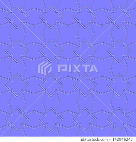 Concave Star Wall Cladding Seamless Normal Map Concave Star Wall Cladding Seamless Normal Map 142946243