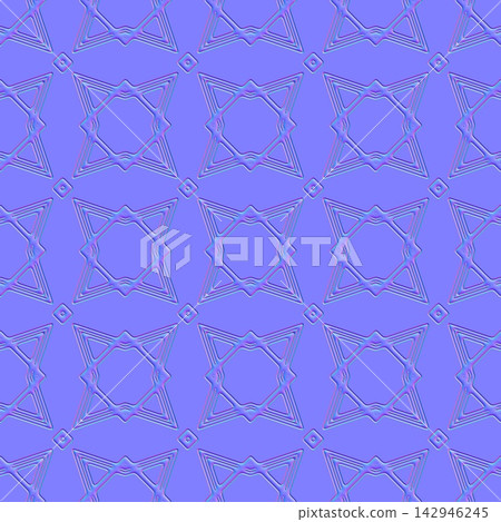 Interlocking Diamond Star Tiles Seamless Normal Map Interlocking Diamond Star Tiles Seamless Normal Map 142946245