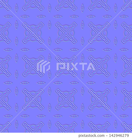 Diagonal Cross Circle Tiles Seamless Normal Map Diagonal Cross Circle Tiles Seamless Normal Map 142946279