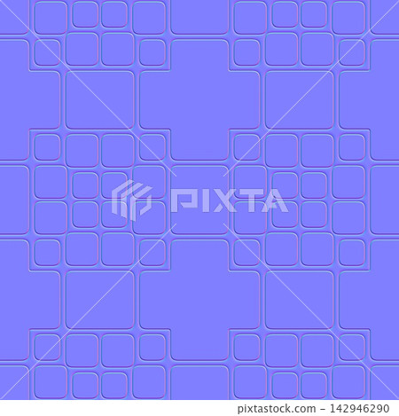 Modern Cross and Square Cladding Seamless Normal Map Modern Cross and Square Cladding Seamless Normal Map 142946290