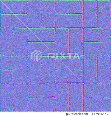 Gritty Interlocking Paving Normal Map Gritty Interlocking Paving Normal Map 142946347