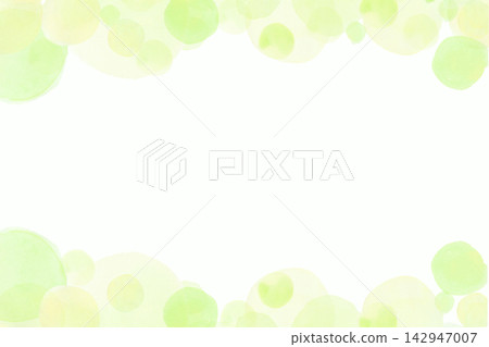 Watercolor-style sparkly yellow-green background material, hand-drawn texture 7 142947007