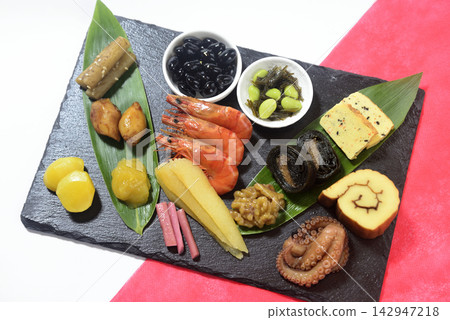 New Year dishes New Year dishes 142947218