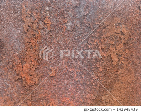 Rusted steel plate Rusted steel plate 142948439