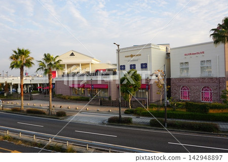 Rinku Premium Outlets streetscape Rinku Premium Outlets streetscape 142948897
