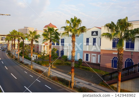 Rinku Premium Outlets streetscape Rinku Premium Outlets streetscape 142948902