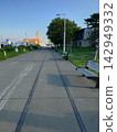 The station front street is guided by the former railway tracks. 142949332