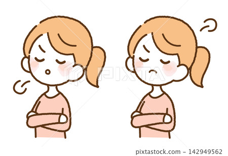 An angry woman An angry woman 142949562