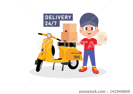 Scooter Express Courier for Every Need 142949609
