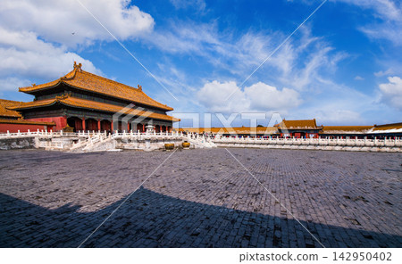 Forbidden City Beijing China Imperial Palace Architecture 142950402