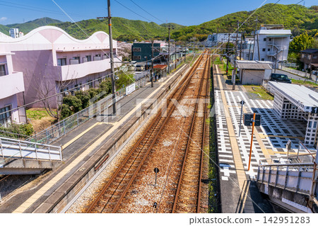 岡山縣玉野市JR宇野線八濱站的春日景色(第二部) 岡山縣玉野市JR宇野線八濱站的春日景色(第二部) 142951283