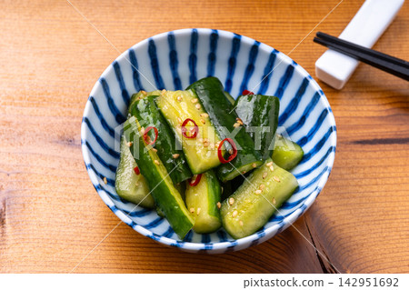 Piercing spicy cucumber Piercing spicy cucumber 142951692