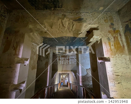 Egypt, Luxor, Valley of the Kings, Tomb of Merneptah Egypt, Luxor, Valley of the Kings, Tomb of Merneptah 142951948